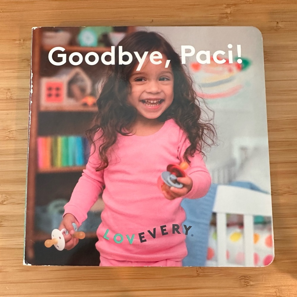 Lovevery 'Goodbye, Paci!' Book - EUC